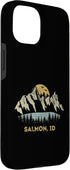 Salmon ID Lake Mountain Souvenir Sunset 15 Salmon Idaho Mountain Sunrise ID Case for iPhone