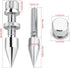 4 Pcs Speaker Spike Isolation Spikes, HiFi Speaker Shockproof Cone Base Pads for Speaker Frame