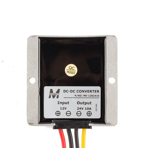 sourcing map 12V 24V 10A 240W uxcell Power Voltage Converter DC Step-Up to DC Waterproof Voltage Convert Transformer