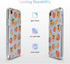 Peach Velvet Caviar Case for iPhone XR - Cute Clear Protective Phone Case for Girls & Women (Peachy Orange)