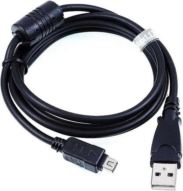 USB Data + Battery Power Charger Cable for Olympus Camera SZ-12