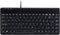 Perixx PERIBOARD-409U ES Mini USB Teclado QWERTY Español con Ñ tecla, Negro Brillante