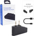 Bluetooth 5.3 Adapter for Wireless/Wired Headphones, 2 in 1 Airplane Bluetooth Adapter with 3.5mm Aux Jack, Compatible