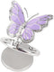 Omorro Phone Ring Holder, Bling Metal Cute Butterfly Kickstand, 360° Rotation Adjustable Grip for Smartphones