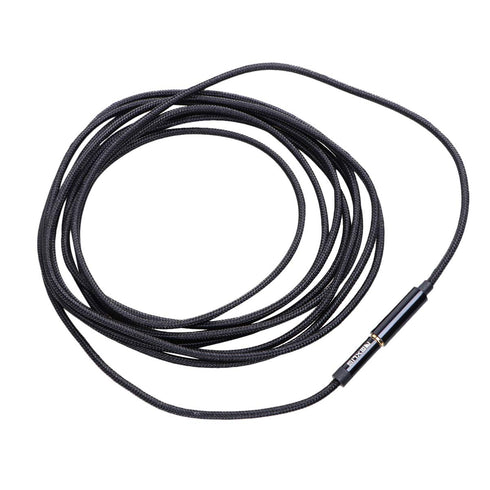 Healifty 3 Meter Cord Microphone Headphone Mic 3.5mm Extension Cable for Speakers, Cellphones, and Computers (Black)
