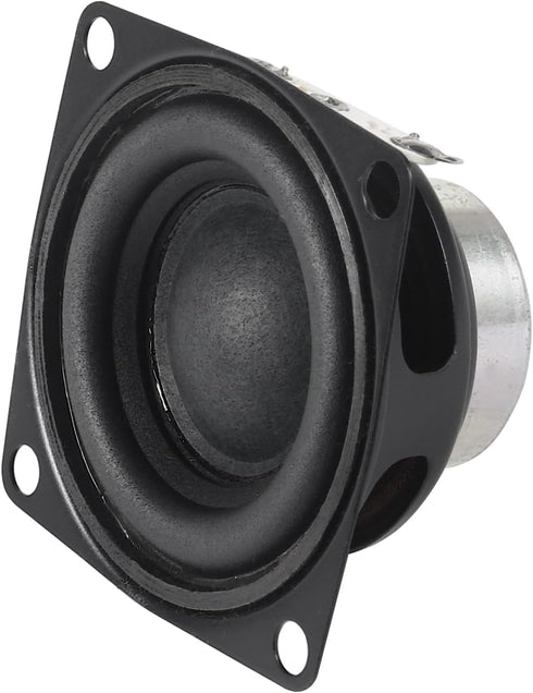 2Pcs 2" 4Ohm 10W Full Range Audio Speaker, Stereo Woofer Loudspeaker for Arduino, 2inch 4Ohm 10W