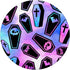 Halloween Coffin Pattern Pastel Goth Celestial Black Gothic PopSockets Swappable PopGrip