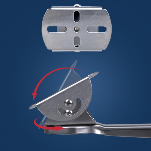 WiTi Stainless Steel Corner and Pole Mount Bracket for Surveillance Camera, Extension Arm Holder for CCTV