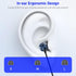 USB C Earbuds for Google Pixel 8, iPhone 15 Plus, Galaxy S24, OnePlus, Wired Type C Earphones with Microphone, Blue.