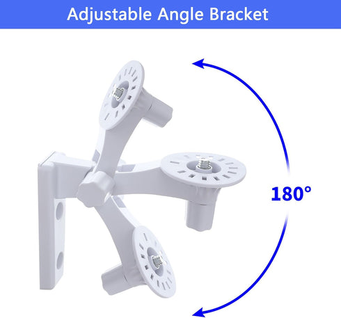 Wall Mount for TP-Link Tapo C210/C200 and Kasa Indoor Pan EC70/KC410S, Adjustable Security Camera Bracket Holder