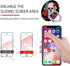 Cell Phone Ring Holder Grip, Flower Floral Rose Skull Finger Ring Stand, 360 Degree Rotation Universal Kickstand