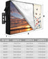 EZON-CH 40-43 inch Outdoor TV Cover Vintage Plants Weatherproof TV Screen Protector Spring Lavender Flowers Butterflies