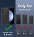 OtterBox S23 Packaging Galaxy FE (Only) - Defender Series Case - Manoeuvre (Blue) - Case Only - Rugged & Durable