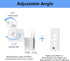 Gutter Mount for Spotlight Cam Plus/Pro (Battery), Adjustable Weatherproof Metal Mount Bracket for Security Camera