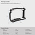 Leftfoto R5 R6 Camera Full Cage for Canon Mirrorless,Extension Mount Microphone Fill Light Bracket Filming