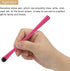 MECCANIXITY 3pcs Stylus Pens for Touch Screens, Slim Universal Capacitive Pen with 3 Extra Tips, Blue/Gold/Red