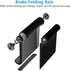 Adjustable Cell Phone Stand Holder - Foldable Desktop Phone Cradle Dock for iPhone, iPad, Tablet 4 to 7.9 Inch