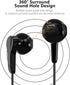 MFi Certified Lightning Earphones with Microphone & Volume Control, Compatible with iPhone 13/12/11 Pro Max/Xs