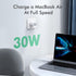 30W USB C Wall Charger, Fast Charger Power Adapter for iPhone 13/12 with PD 3.0 Type C Charging Block, 1 Pack