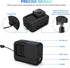 Accessories Kit for 11 10 9, Kuptone Silicone Sleeve Protective Case with Rubber Cap + 6Pcs Tempered Glass Screen