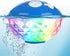 Bluetooth Speakers with Colorful Lights, Portable IPX7 Waterproof Speaker, Built-in Mic for Home and Outdoors