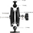 xik 1/4"-20 Thread Camera Mount Holder for Wall/Desk/Car/Boat,AMPS Standard Hole InstallationFits DSLR, CCTV, Action