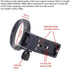 iShoot 74.5mm Metal Tripod Mount Ring Lens Collar, Compatible with Canon RF 28-70mm f/2L USM, Arca-Swiss Fit