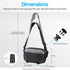 R50/R100/Sony A6400/Nikon Z6 FINTIE Camera Sling Bag for DSLR/SLR/Mirrorless, Waterproof Crossbody Camera Case