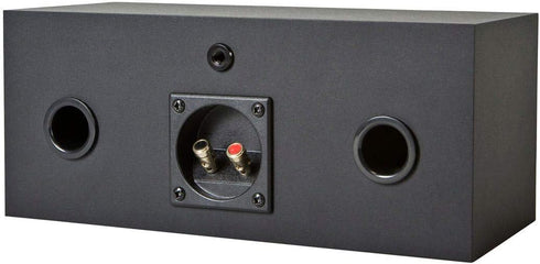 Monoprice Premium Home Theater Center Channel Speaker - 3 Inch Driver, 8 Ohms, 100 Watts, Black
