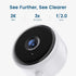 litokam Indoor Camera, 2K Security Camera for Home with Night Vision, Pet Camera, Motion Detection, 2-Way Audio, Works