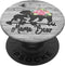 Blush Pink Floral Mama Bear and One Cub Baby Grey Rustic PopSockets Adhesive PopGrip
