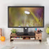 Wooden Monitor Laptop Stand, Modern Desk Storage Organizer for PC Computer, Neck Protector Office Desk Rack Shelf