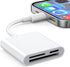 esbeecables SD Card Reader for iPhone iPad, Trail Game Camera SD Card Viewer