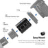 NEEWER 4 Pcs T2 Extension Tube Kit, 5mm 10mm 15mm 20mm with M42x0.75mm Thread for Astrophotography