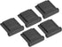 PATIKIL 12mm Universal Hot Shoe Cover Cap, 5 Pack Plastic Protector for DSLR/SLR Camera, Black