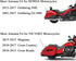 AMFRNE 7 Inches Motorcycle Short Antenna, Fit for Can-Am Spyder, Indian, Honda, BMW, Victory Select Motorcycles Models