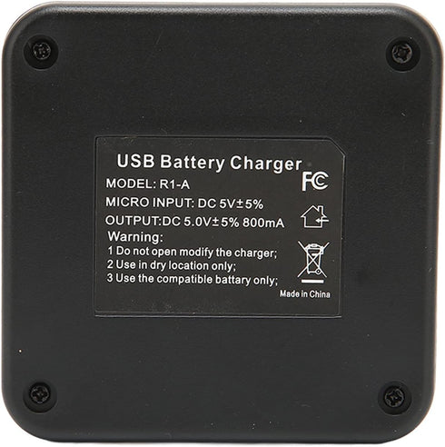 USB Camera Battery Charging Station for AHDBT-501 601 701 801, Universal Battery Charger