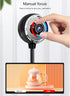 Swokely 1080P(2K) 30hz 360 USB Desktop Stand-Up Camera, HD Streaming Webcam with Mic, Rotation Portable Camera