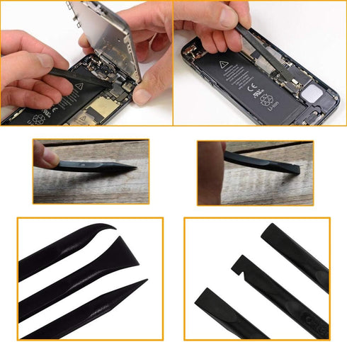 Screen Repair Tool Set of 11, Heavy-Duty Suction Cup, Pry Tool, Mobile Phone Repair Tape for iPhone, iPad, Samsung