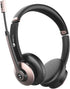 Earbay Wireless Headset, Bluetooth Headsets with Microphone Noise Cancelling, On Ear Headphones for Zoom/Ms Teams/Skype