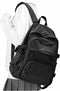 Lightweight Black College Backpack for Women and Men, Cute School Bag for Teens, Waterproof Casual Daypack