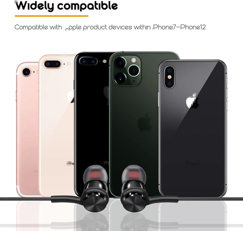 Wired Earphones in-Ear Headphones for iPhone 13 12/12 Mini 11 Pro/11 Pro Max, Stereo Noise Isolating Compatible with
