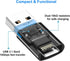 USB to USB C Adapter, USB C Female to USB 3.1 Male, Compatible with iPhone 11 12 13 14 Pro Max, Samsung