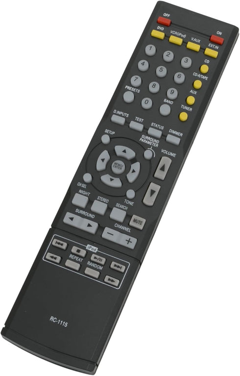 New Replacement Remote Control RC-1115 for Denon AV Surround Receiver, AVR-390, AVR-1610, AVR-1705