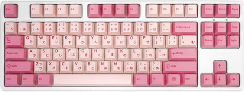 KPREPUBLIC Ghost Judges GJ Sakura Matsuri Hirigana JP Cherry PBT Doubleshot Keycap for MX Keyboard