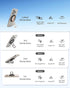 Soulkawa 2 17/16/15/14 Magnetic Phone Grip, Innovative Way Stand Metal Cell Phone Ring Holder Shakeproof Ultra Stable
