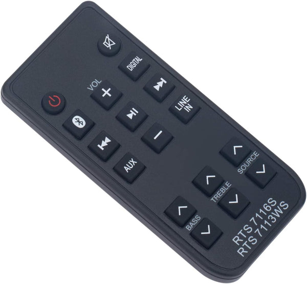 New Replacement Remote Control for RCA 37" Sound Bar, Fit for Alco Electronics Soundbar Models