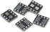 JIUWU 8 Pin Double-Side Prototype Printed Circuit PCB Adapter - Universal Board for DIY Soldering and Electronic