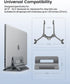 SODI Vertical Laptop Stand for Desk, Gravity Auto Lock MacBook Stand, Aluminum Laptop Holder Vertical Compatible