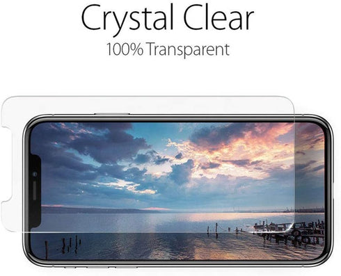 2-Piece Tempered Glass Screen Protector for Vivo V21 5G (6.44"), 9H Hardness Anti-Scratch Protective Film